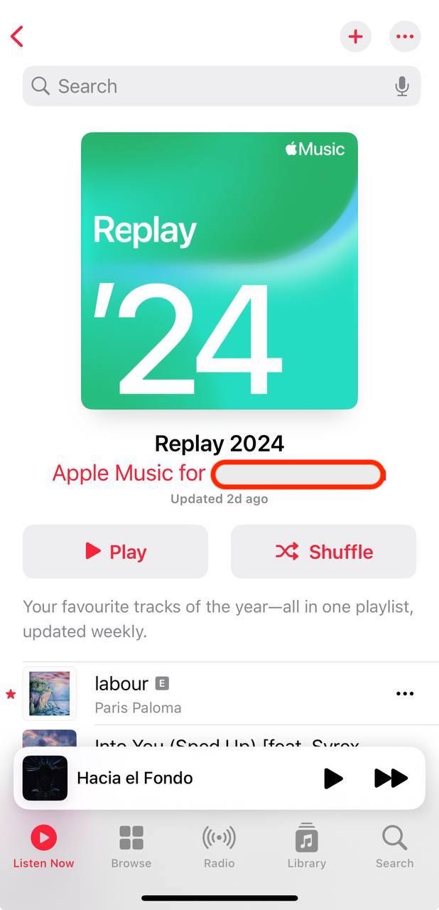 apple music replay